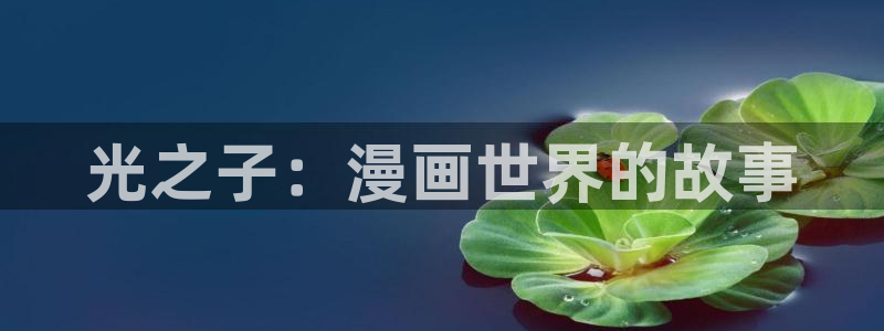 韩漫在哪儿观看：光之子：漫画世界的故事