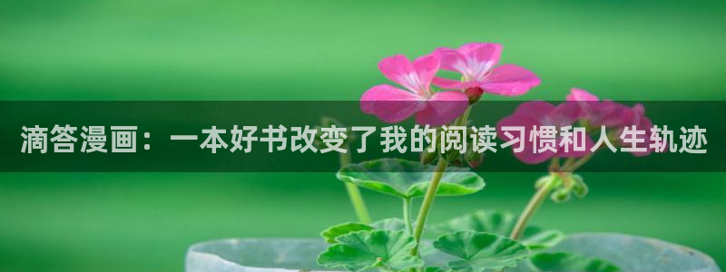 韩漫歪歪免费在线：滴答漫画：一本好书改变了我的阅读习惯和人生轨迹